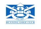 Dunning GC -  Golf Update, w/e 20th April 2024
